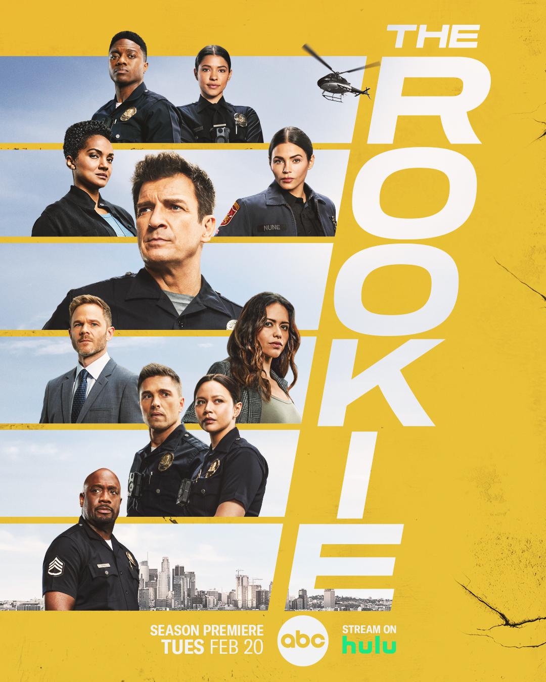 The Rookie S1-S8 poster