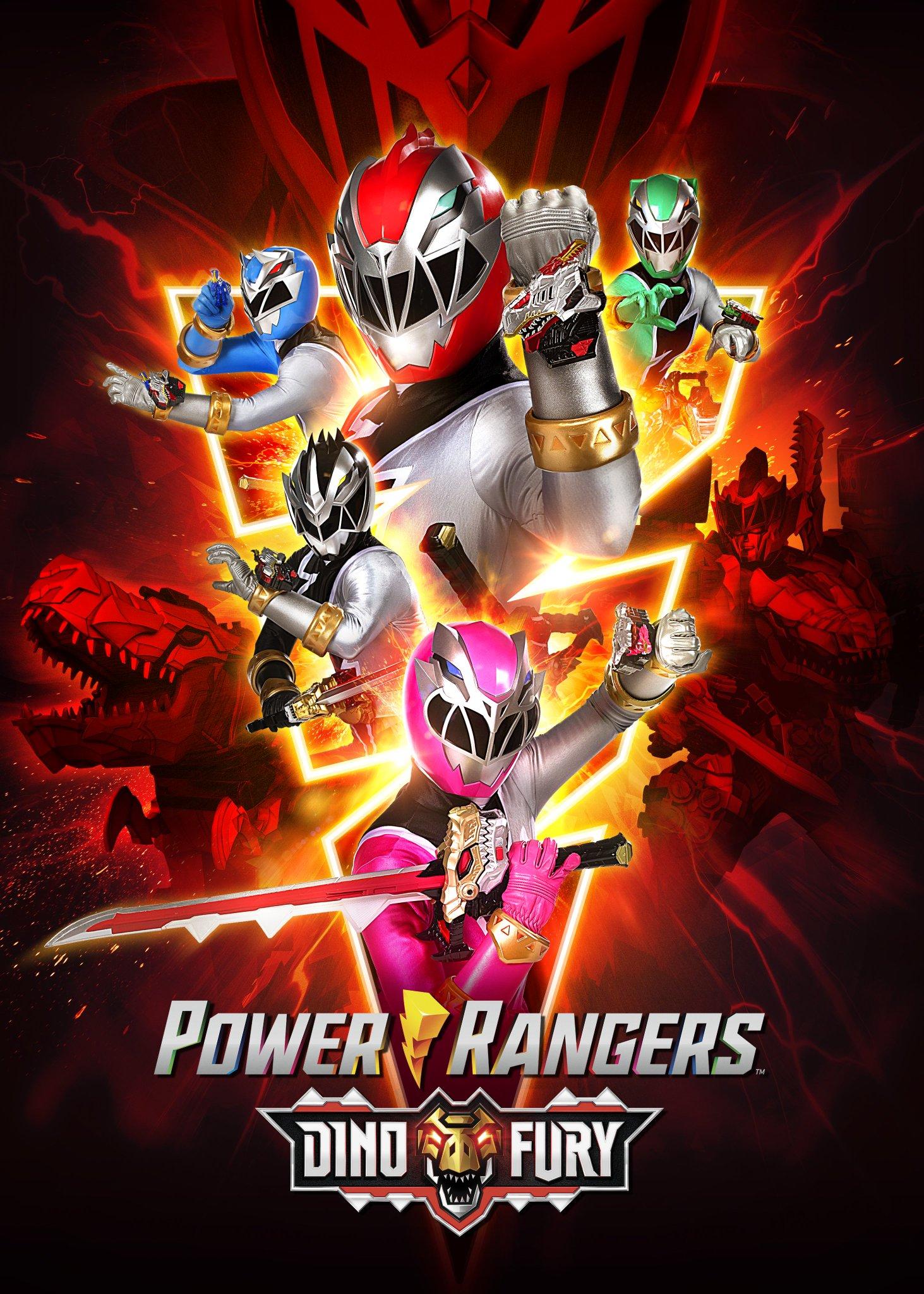 Power Rangers Dino Fury S1-S3 poster