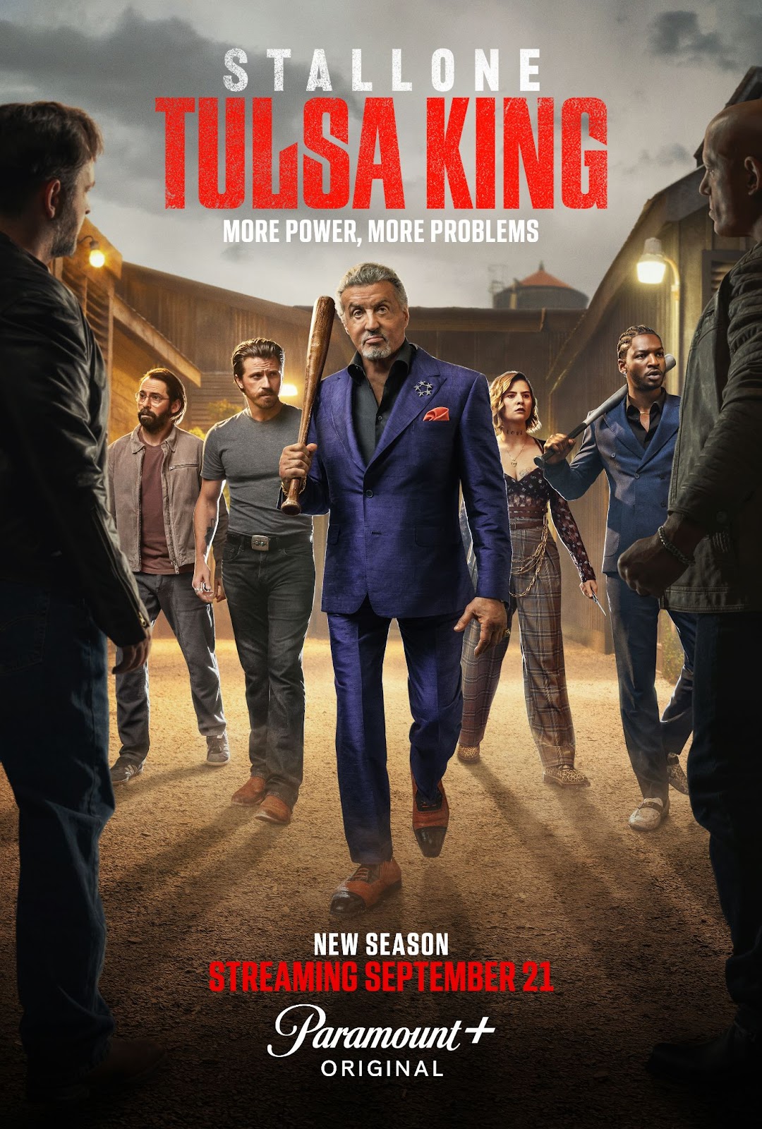 Tulsa King S1-S3 poster