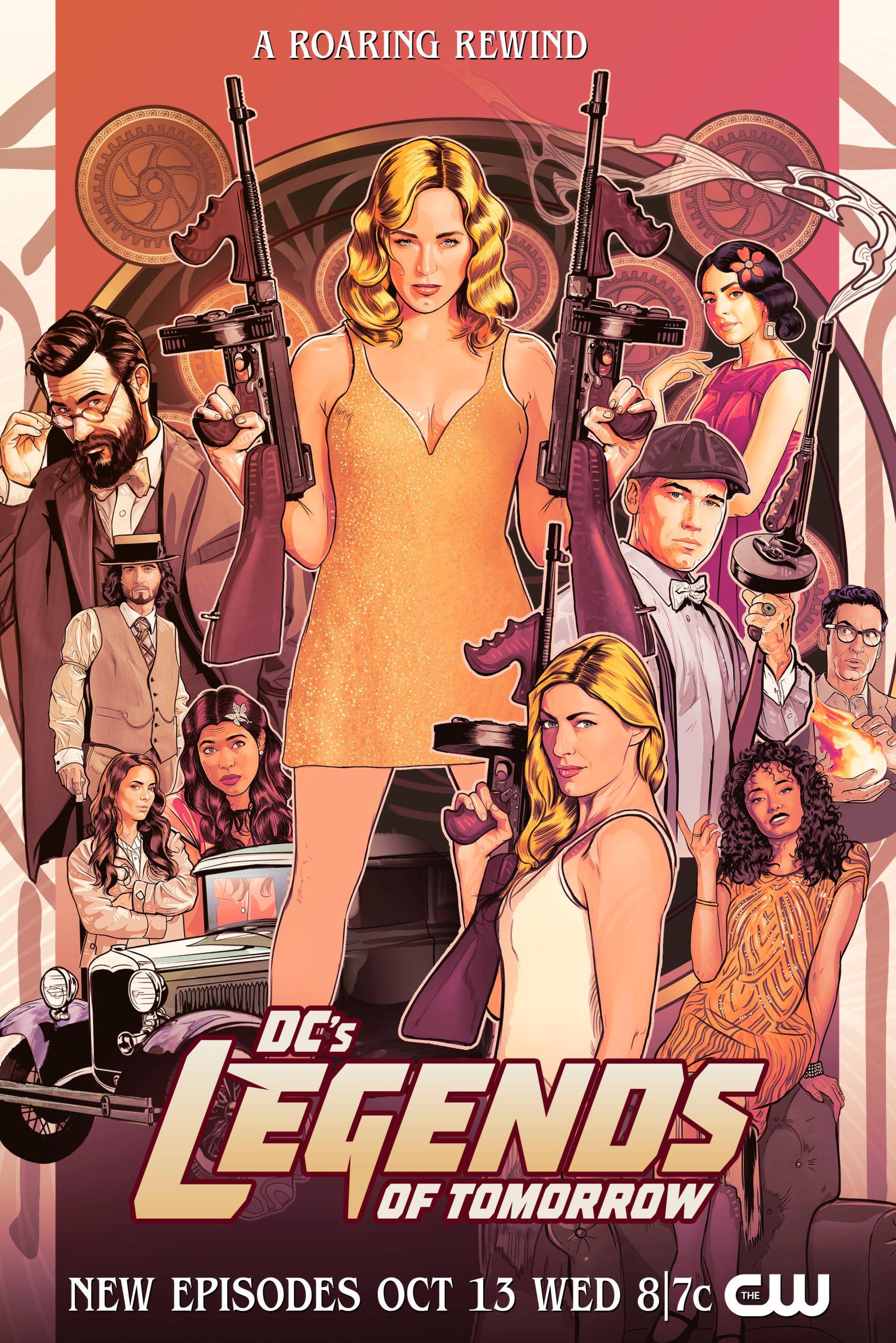 DC's Legends of Tomorrow S1-S7 poster