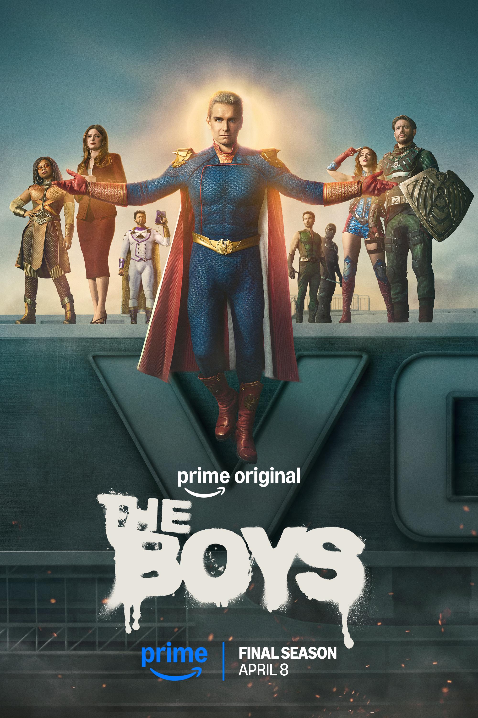 The Boys S1-S5 poster