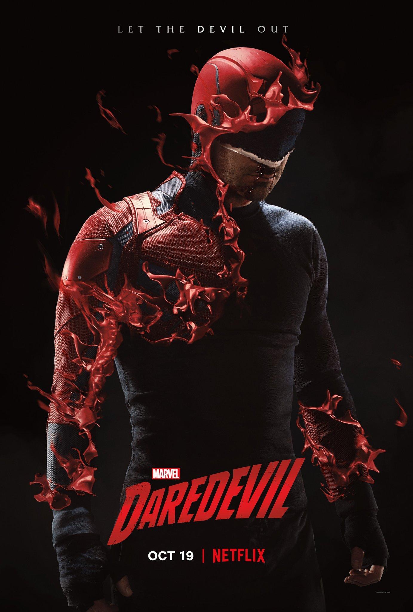 Daredevil S1-S3 poster