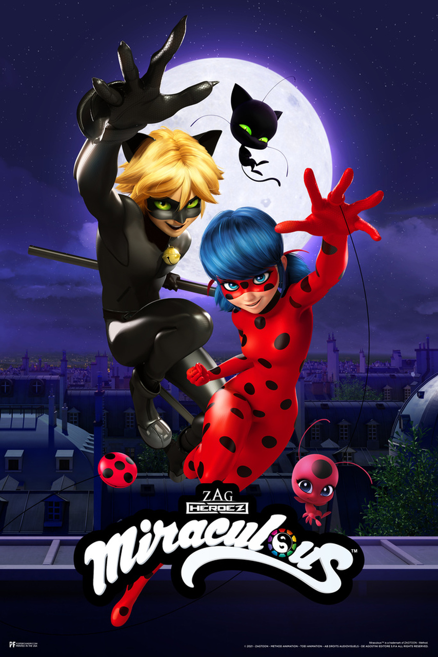 Miraculous: Tales of Ladybug & Cat Noir S1-S8 poster