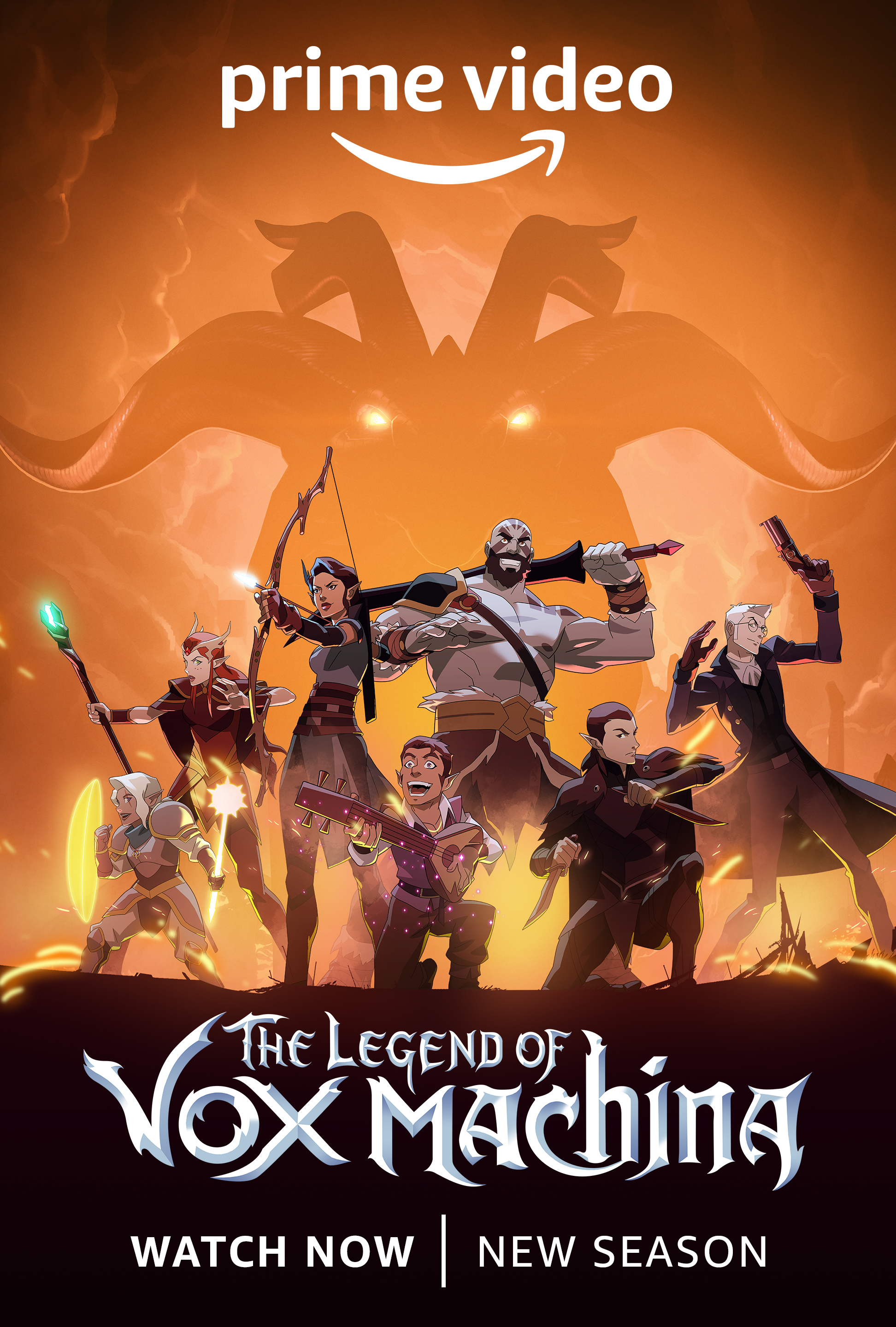 The Legend of Vox Machina S1-S4 poster