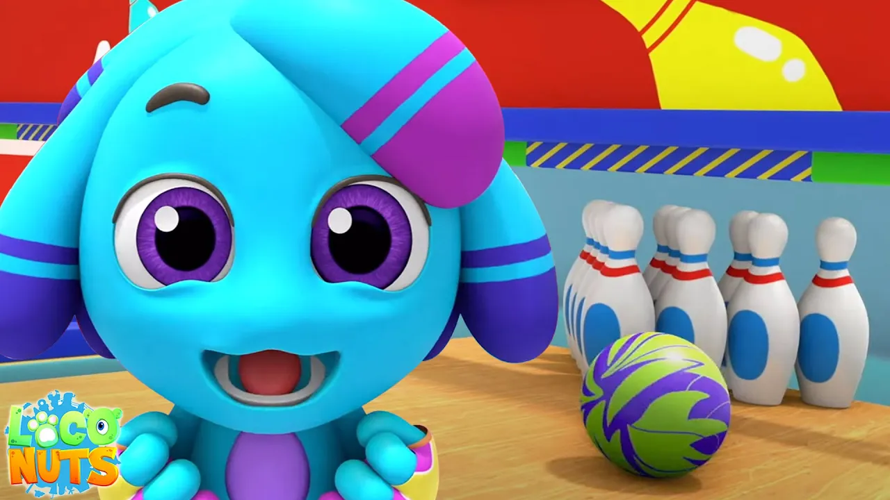 Bowling Competition - Funny Cartoon Show for Kids & A Hour Full of Comedy Videos poster