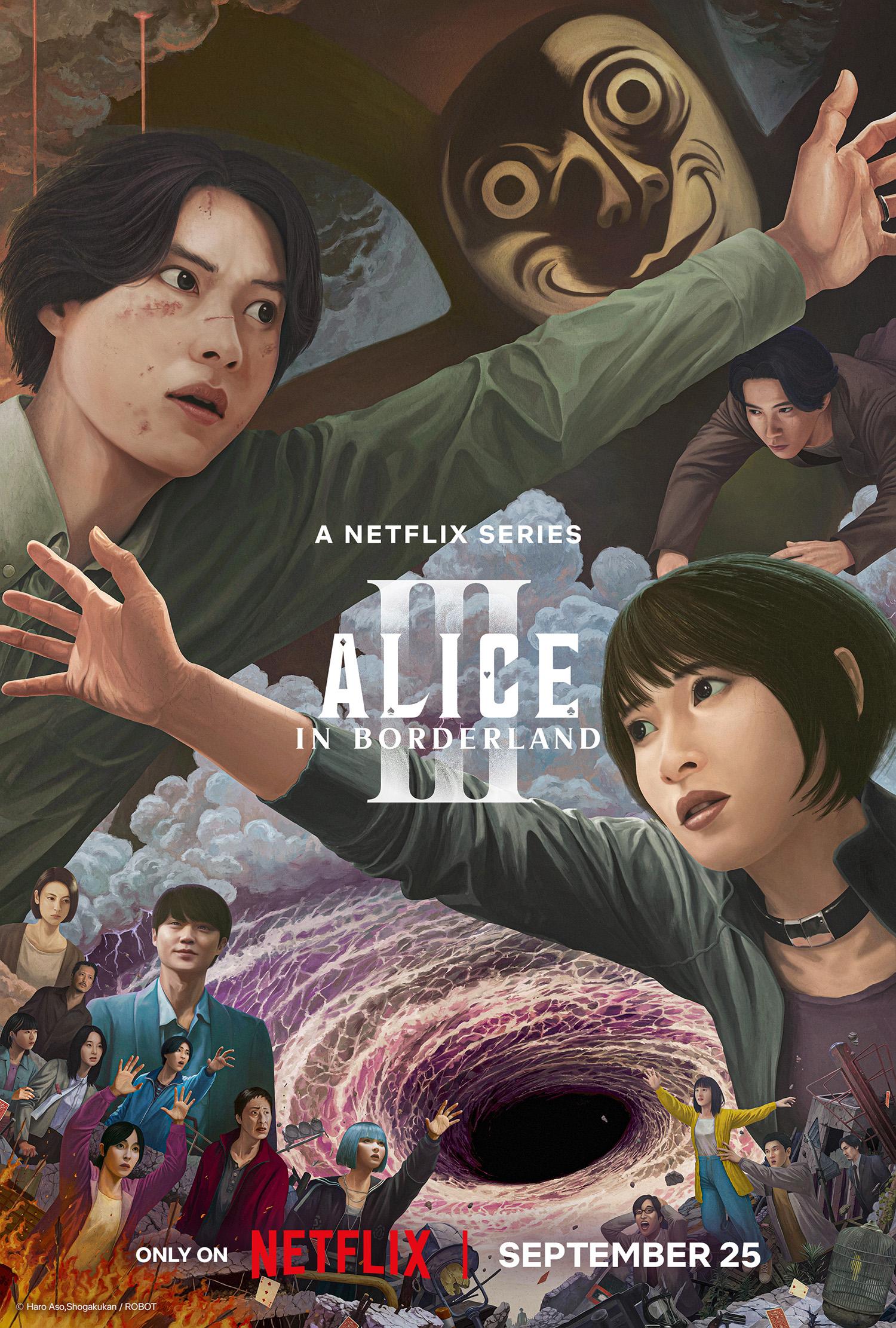 Alice in Borderland S1-S3 poster