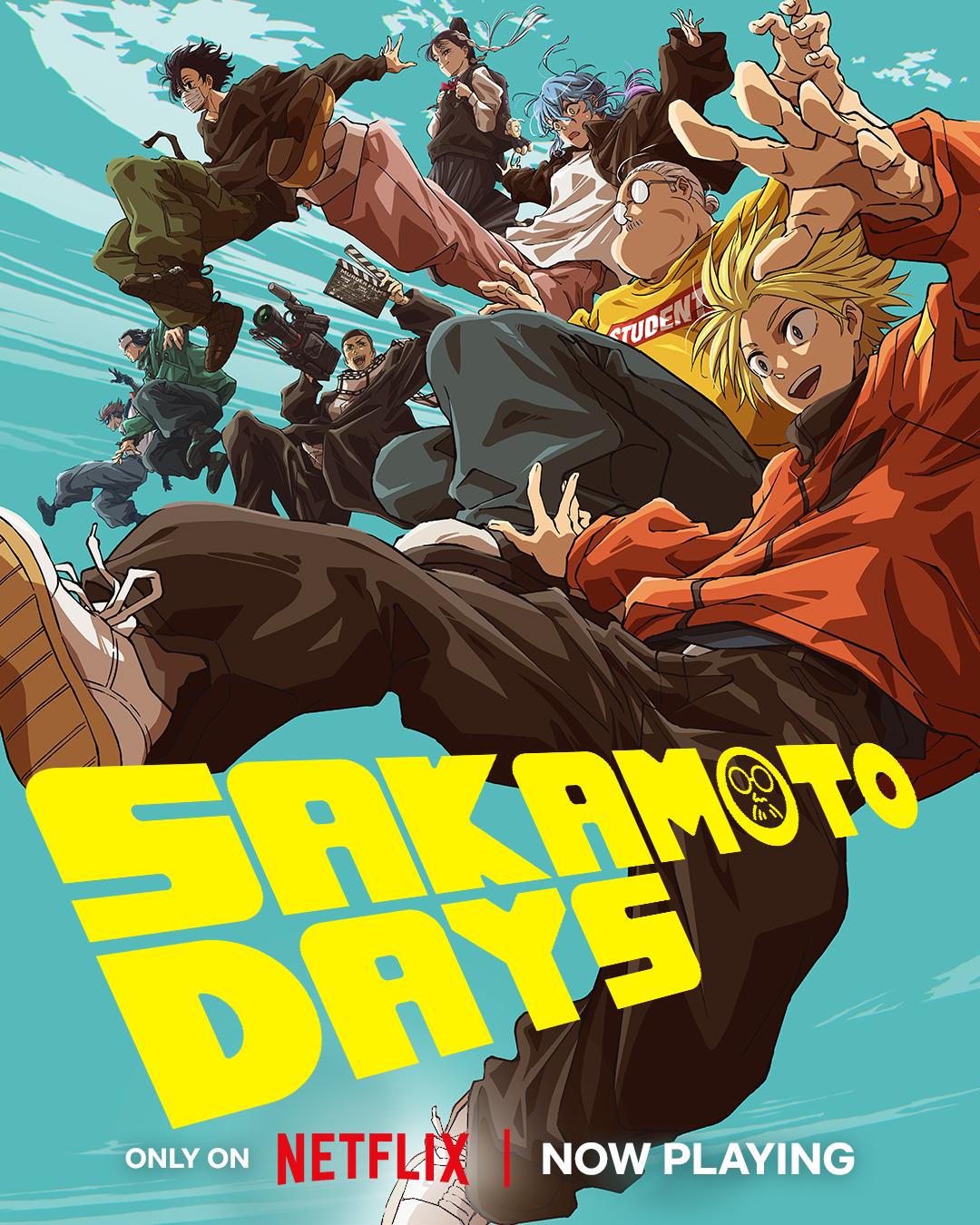 Sakamoto Days S1-S2 poster