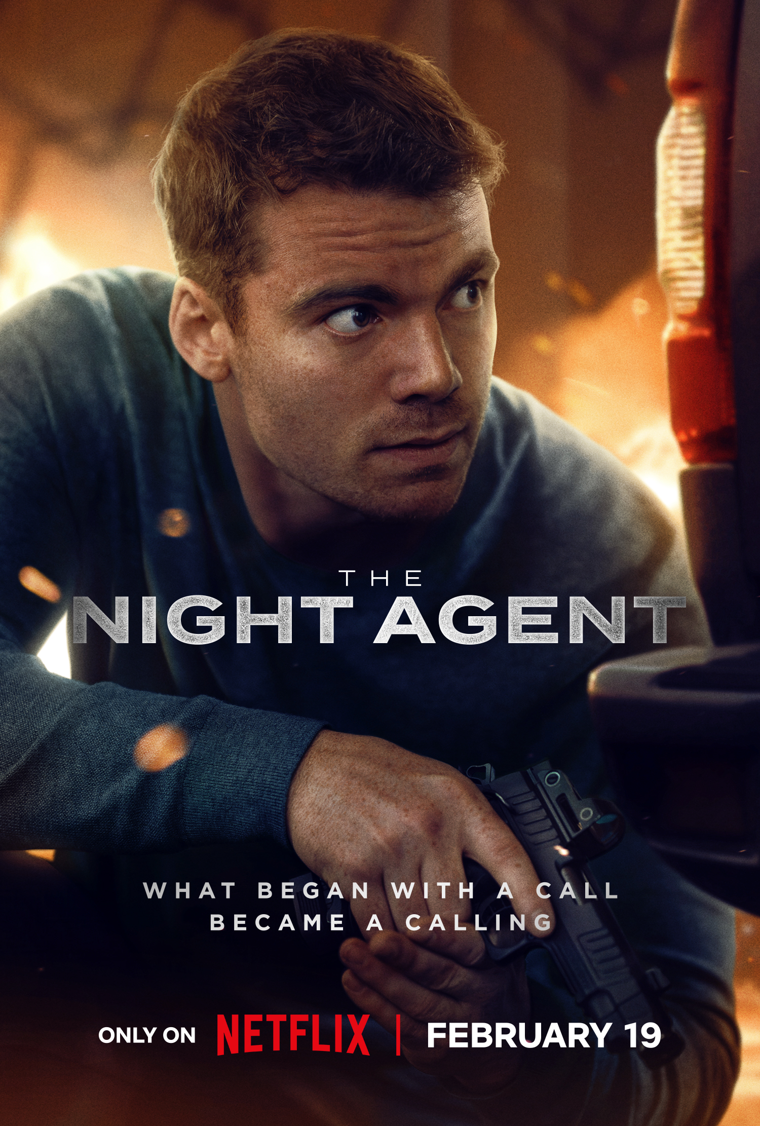 The Night Agent S1-S3 poster