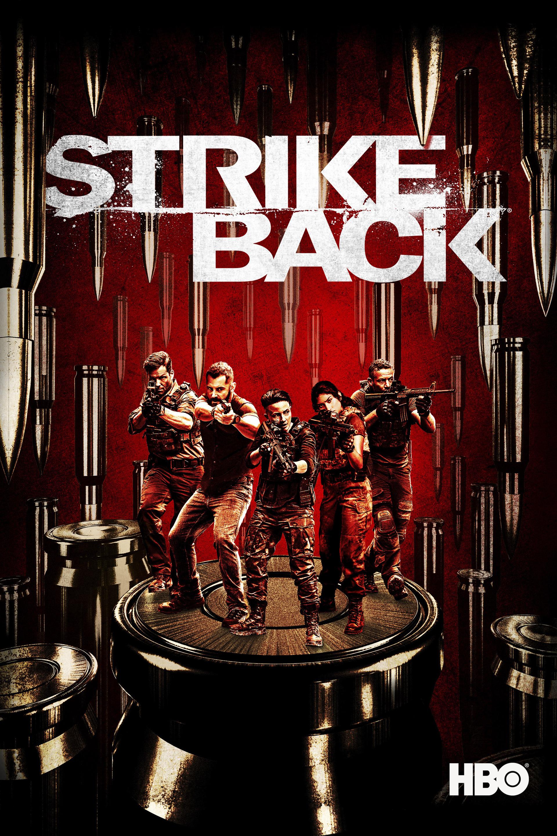 Strike Back S1-S8 poster