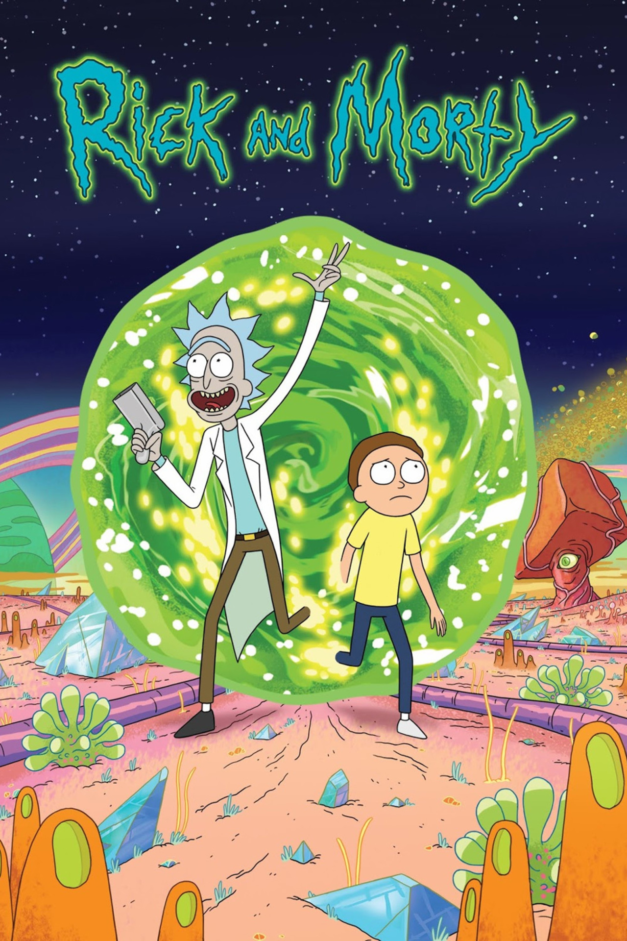 Rick and Morty S1-S9 poster