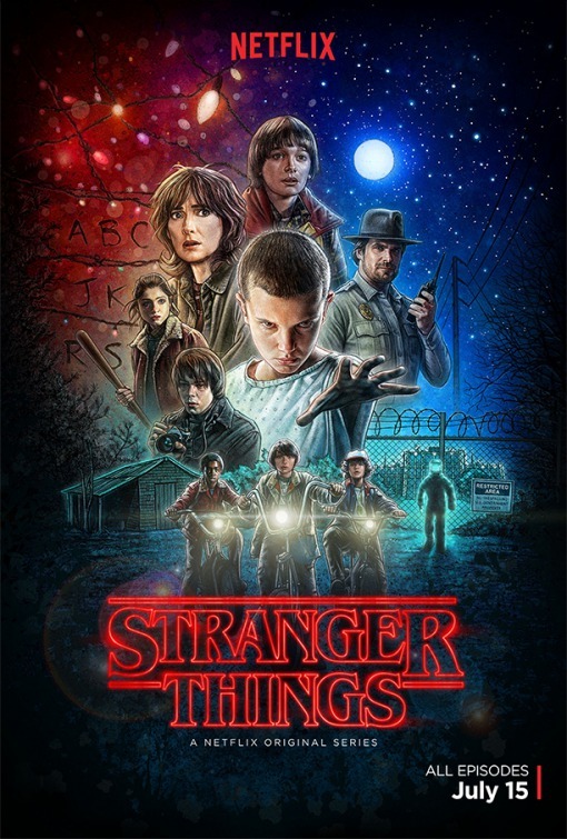 Stranger Things S1-S5 poster