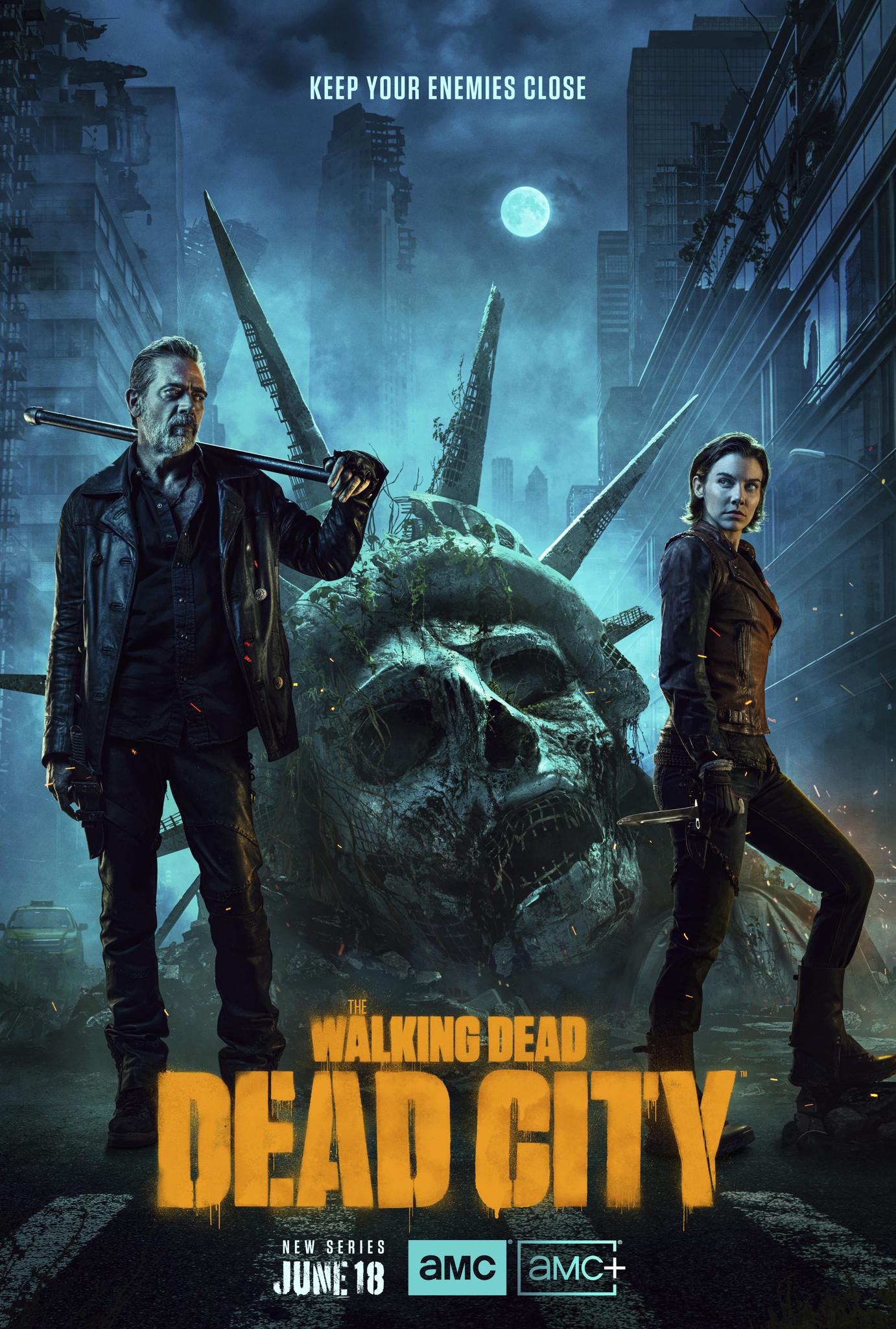 The Walking Dead: Dead City S1-S3 poster