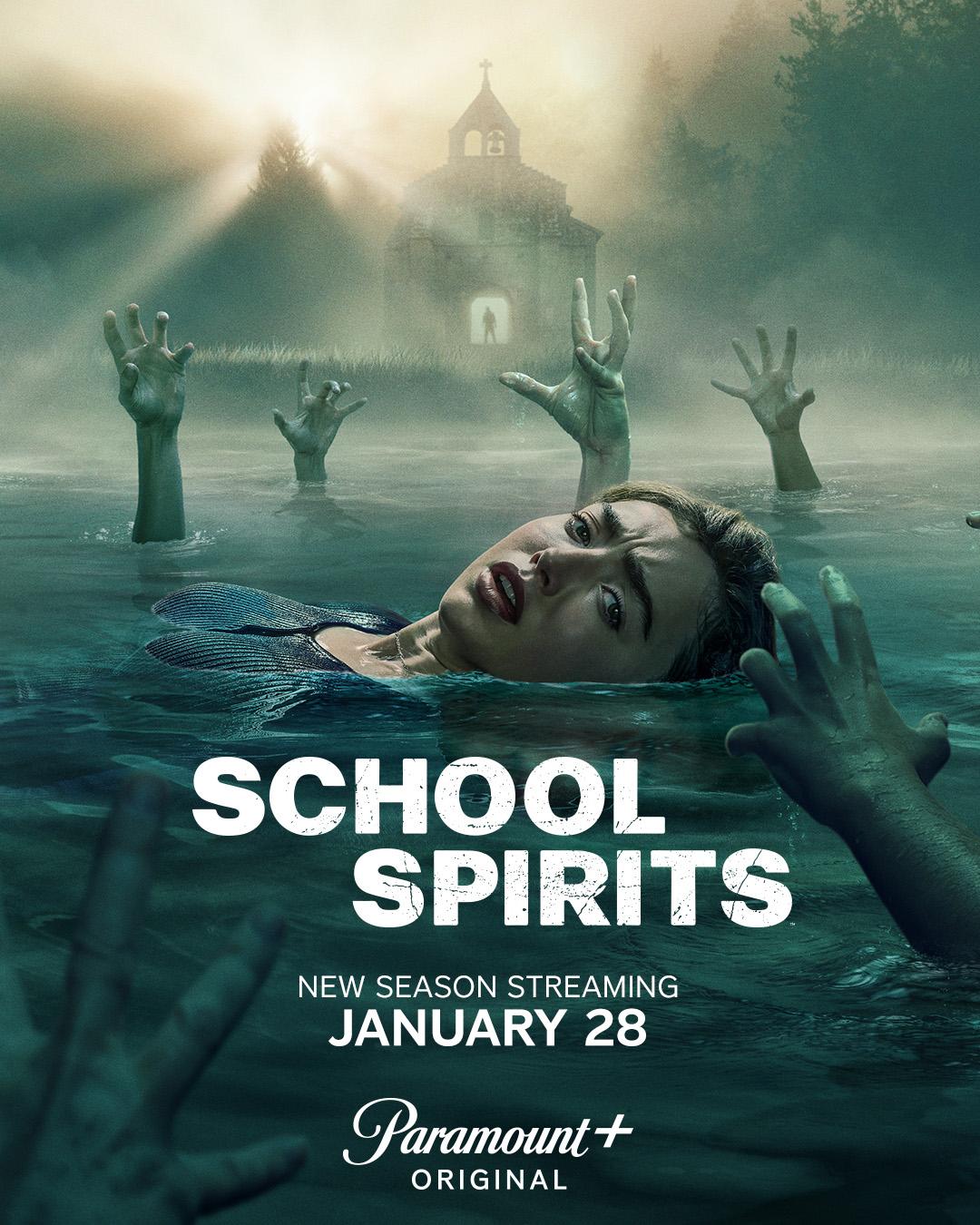 School Spirits S1-S3 poster