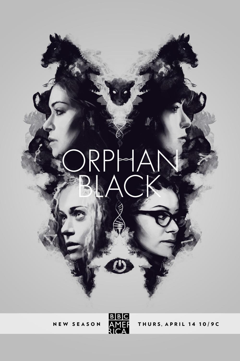 Orphan Black S1-S5 poster