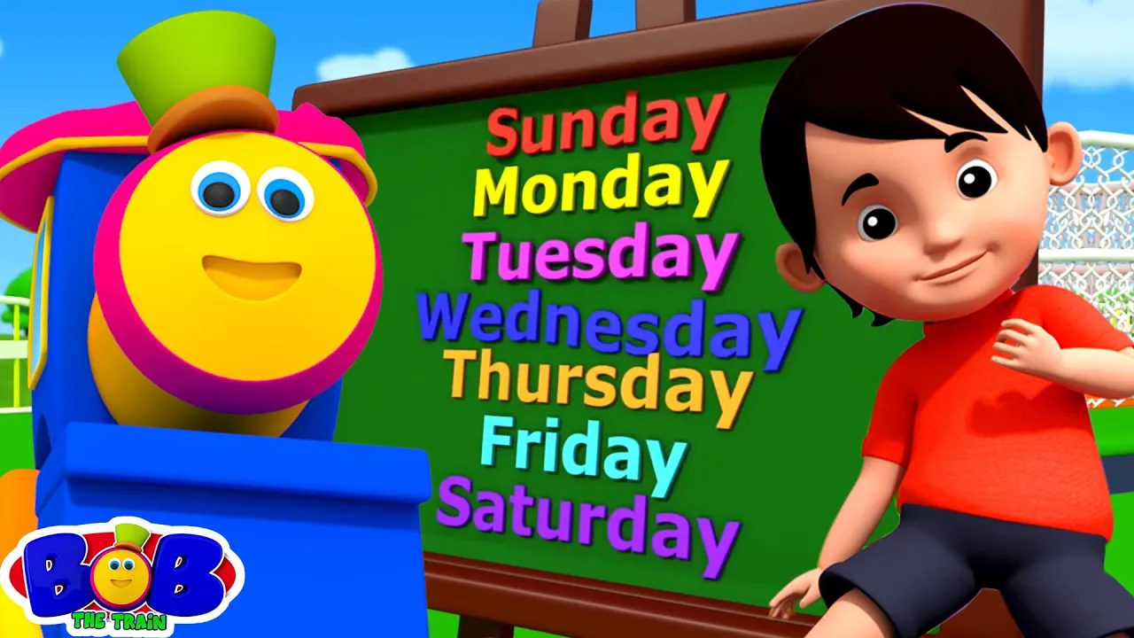 Days Of The Week + More Learning Videos & Baby Rhymes by Bob The Train poster