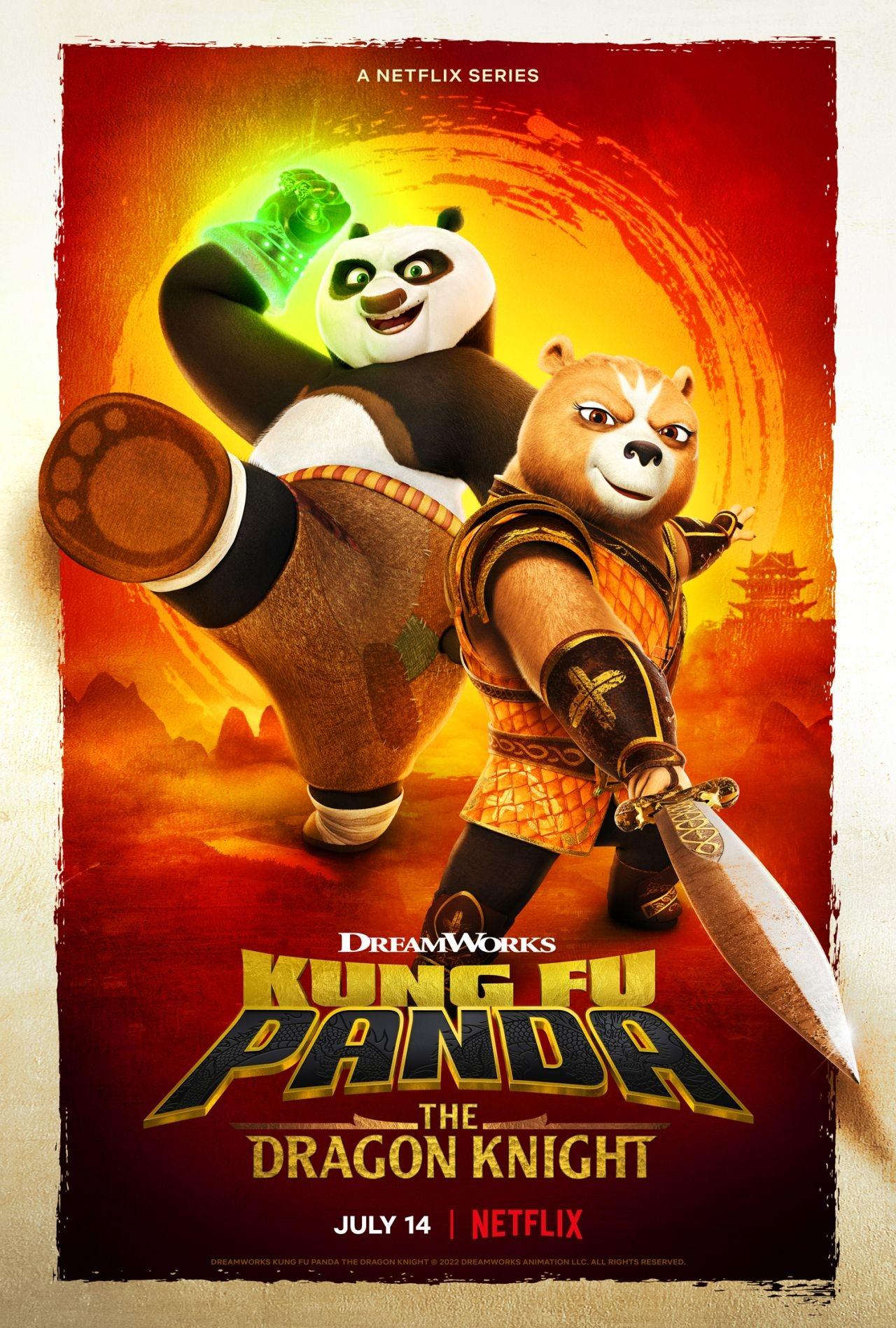Kung Fu Panda: The Dragon Knight S1-S3 poster
