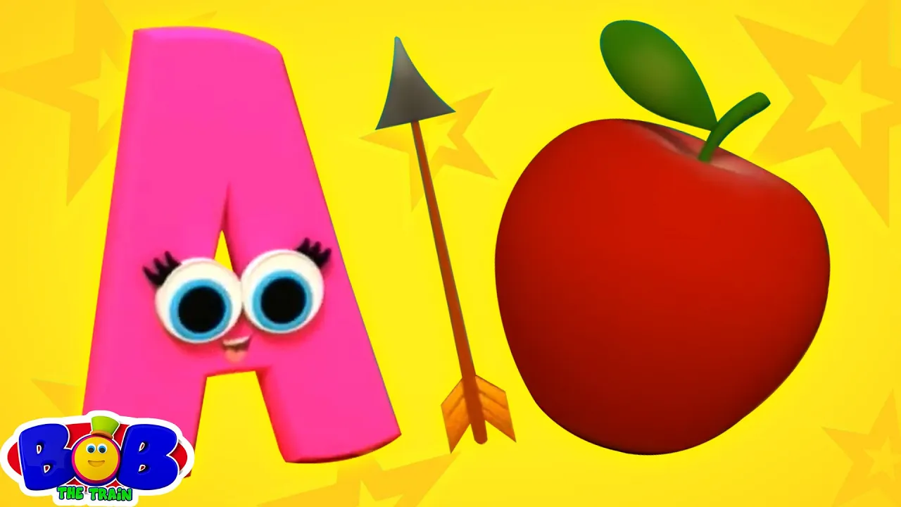 Learn Phonics & Shapes with Bob the Train - Fun Easy Learning Video for Kids poster