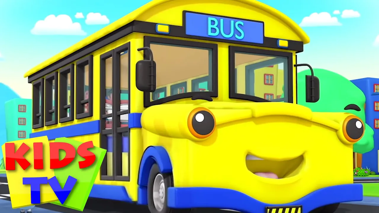 Wheels On The Bus | Bus Song for Kids | Nursery Rhymes & Children's Music | Baby Songs by Kids Tv poster