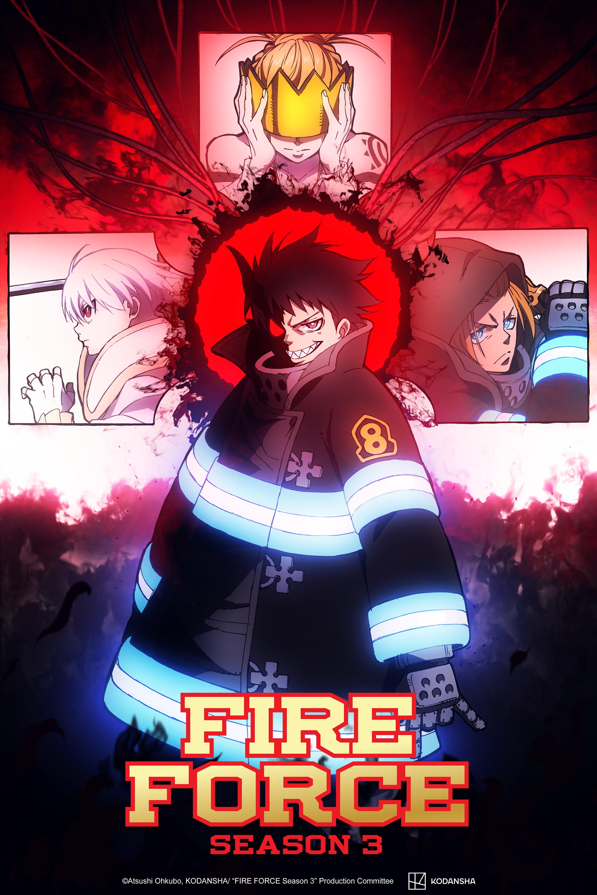 Fire Force S1-S3 poster
