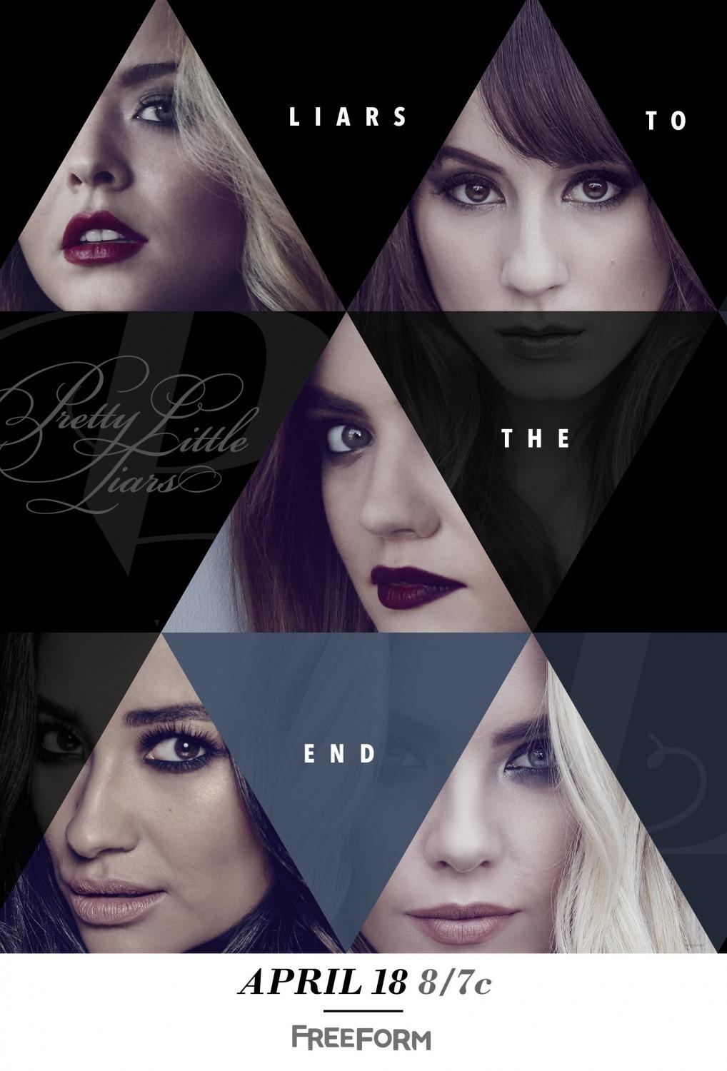 Pretty Little Liars S1-S7 poster