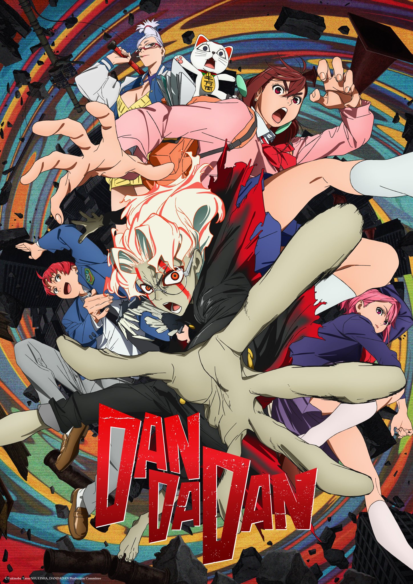 Dandadan S1-S2 poster