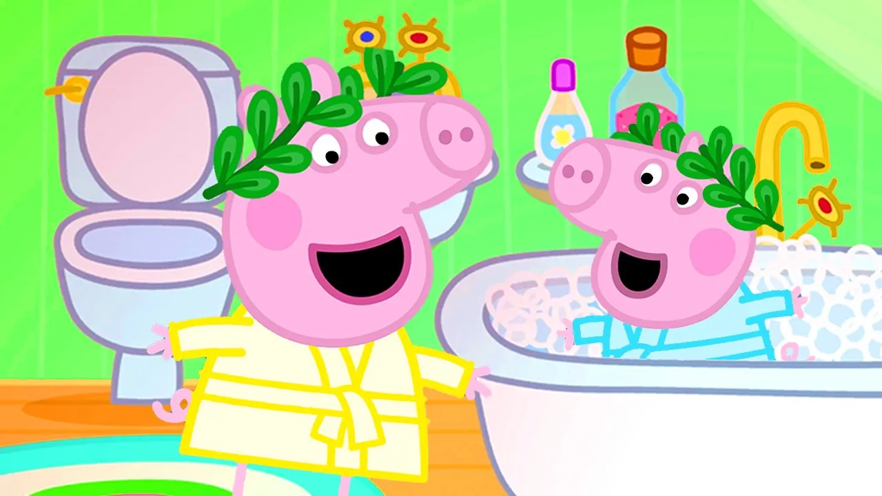 Peppa Pig Visits Suzy Sheep's Glamping Area | Peppa Pig Official Family Kids Cartoon poster
