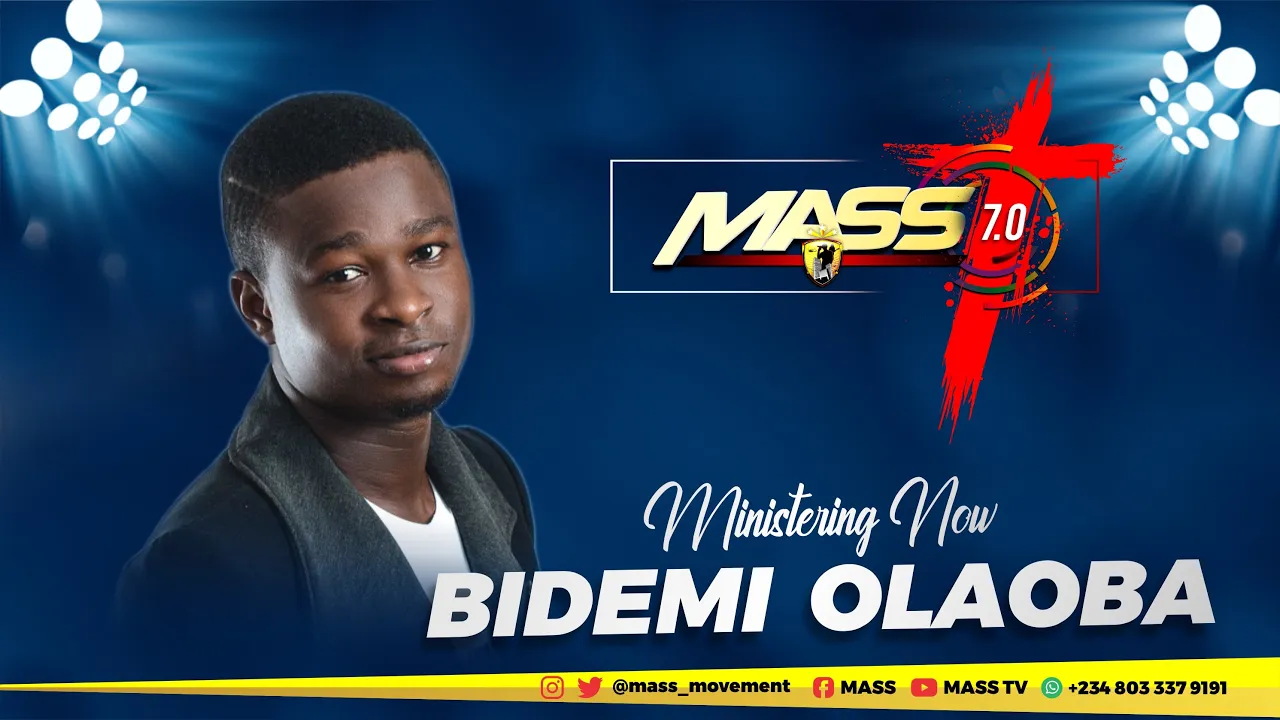 BIDEMI OLAOBA in Extravagant Praise at MASS 7.0 poster
