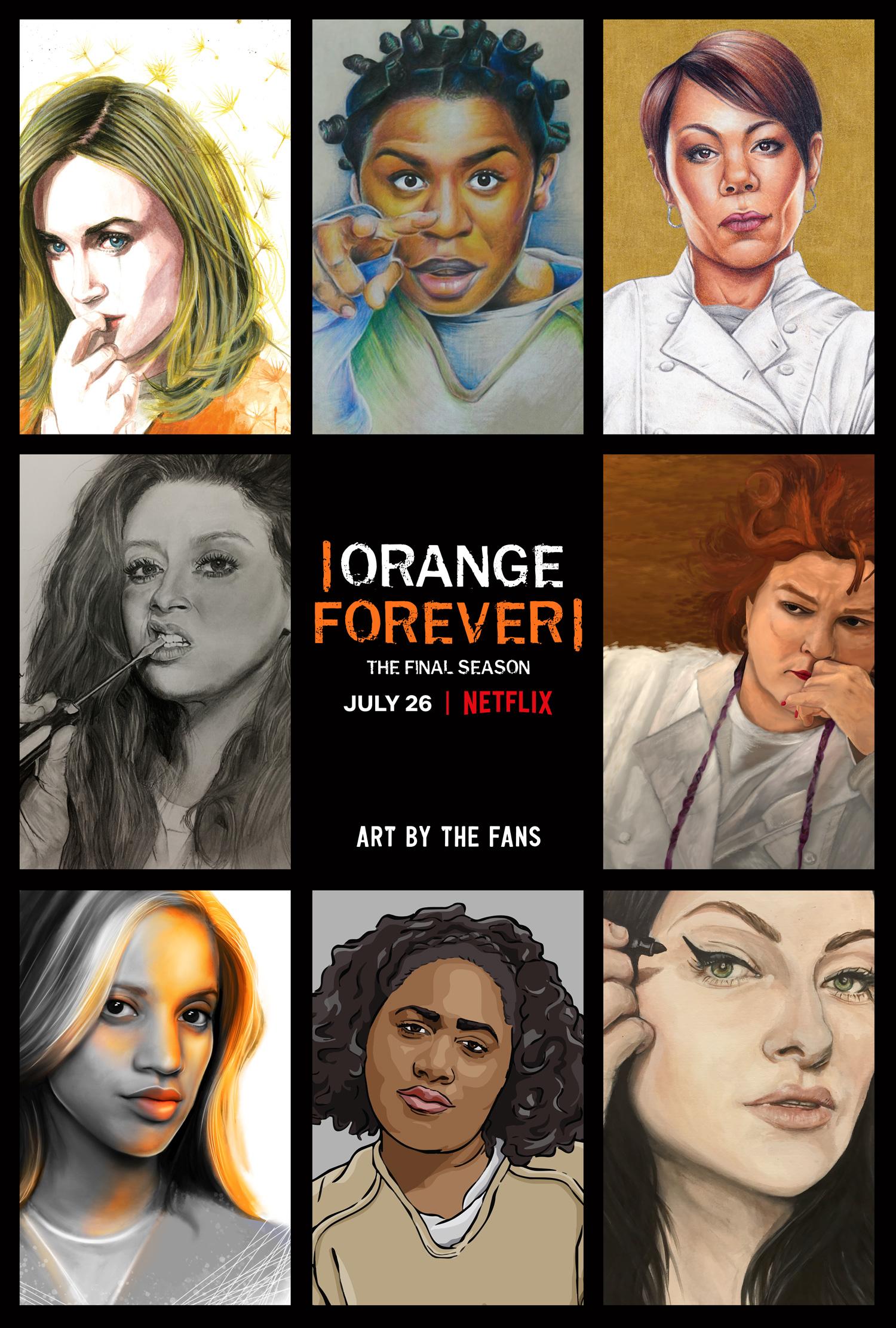 Orange Is the New Black S1-S7 poster