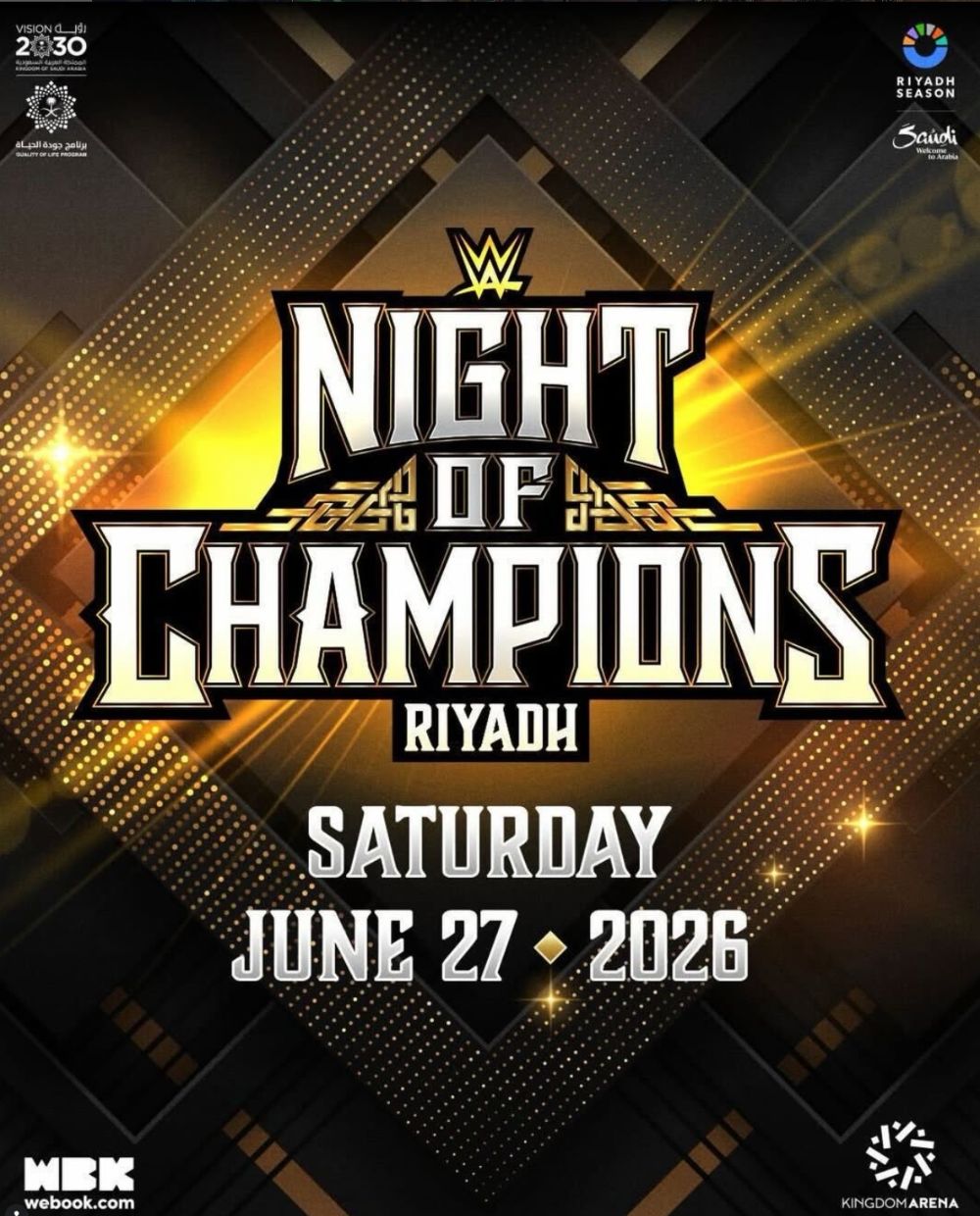WWE Night of Champions June 27| Live Replay poster
