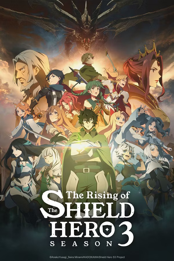 The Rising of the Shield Hero S1-S4 poster