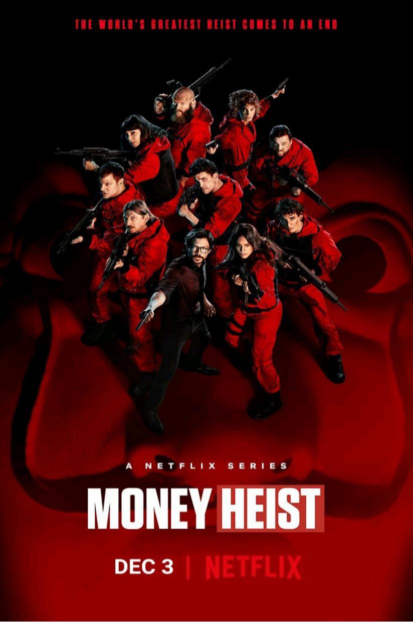 Money Heist S1-S5 poster