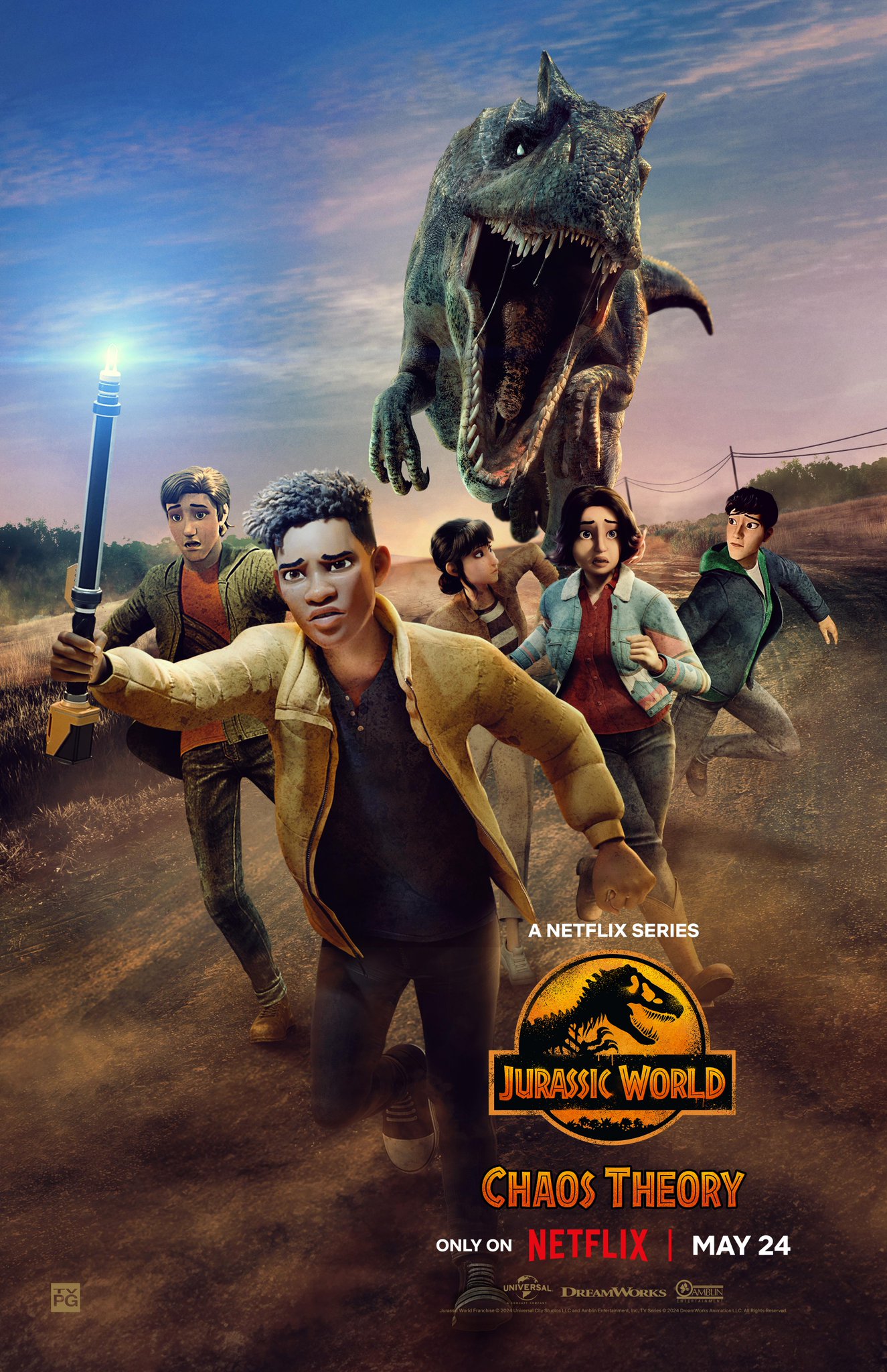 Jurassic World: Chaos Theory S1-S4 poster