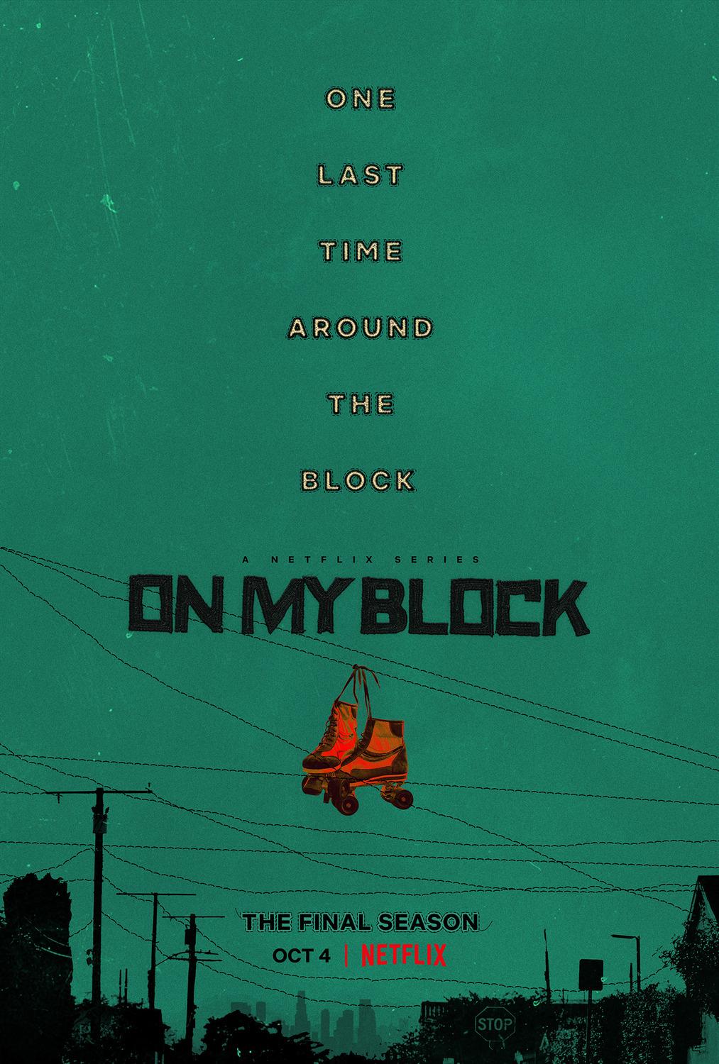On My Block S1-S4 poster
