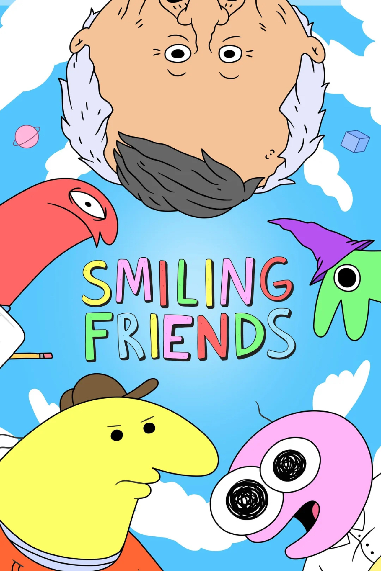 Smiling Friends S1-S3 poster